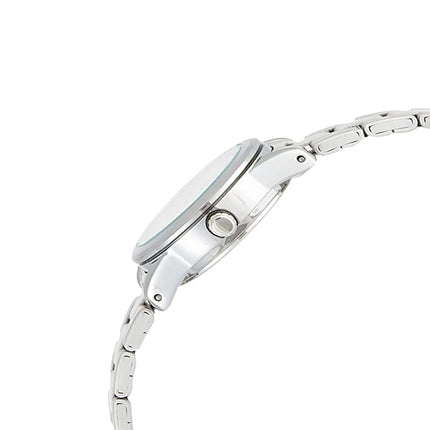 Casio General LTP-V001D-7BUDF Ladies Silver Dial Stainless Steel Band