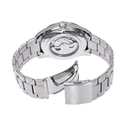 Orient Contemporary RA-AR0009L Semi Skeleton Series Baby Blue Dial Stainless Steel Strap