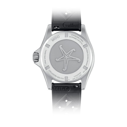 MIDO Ocean Star M026.830.17.421.00 Tribute Red Gradient Dial Black Rubber Strap