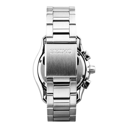 Seiko Solar SSC179P1 Chronograph Silver Dial Stainless Steel Strap