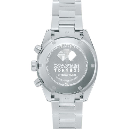Seiko Prospex SSC955P1 Speedtimer Solar Chrono World Athletics Championship Tokyo 25 Limited Edition