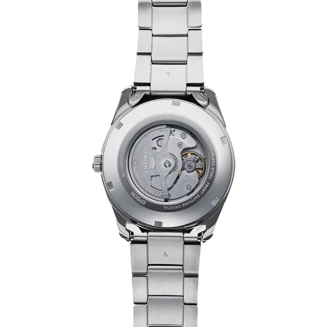 Orient Classic RA-AK0307B Automatic Sun & Moon Black Dial Stainless Steel Strap