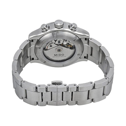 MIDO Multifort M005.614.11.031.00 Chronograph Automatic Silver Dial Stainless Steel Strap