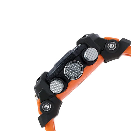 Casio G-Shock Mudmaster GG-B100-1A9DR Master Of G Carbon Core Guard Orange Resin Band