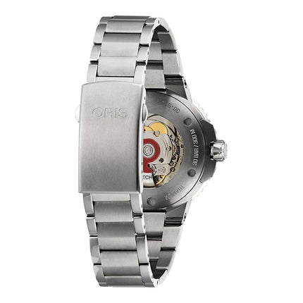 Oris Aquis 01-798-7754-4135-07-8-24-05PEB GMT Date Blue Dial Stainless Steel Strap