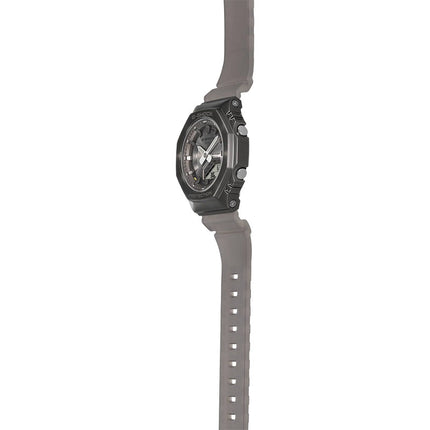 Casio G-Shock Women GM-S2100MF-1ADR CasiOak Midnight Fog Series Digital Analog Dial Grey Resin Band