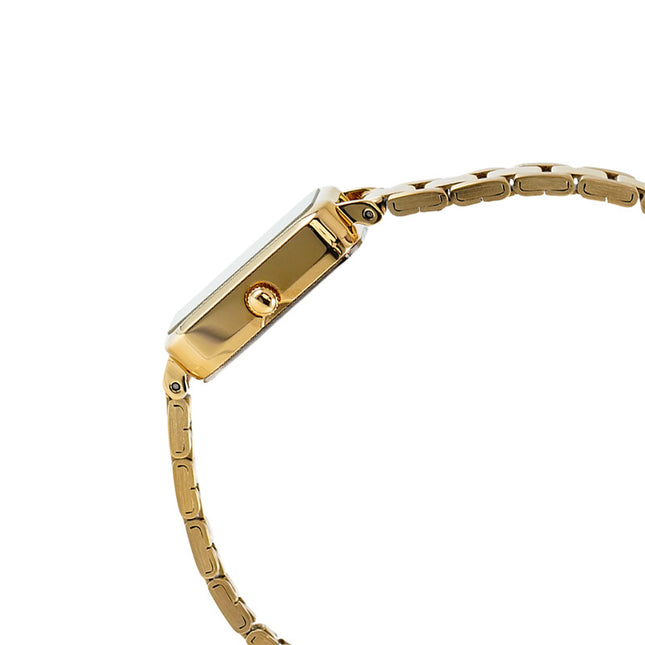 Casio General LTP-V009G-7EUDF Ladies White Dial Gold Stainless Steel Band