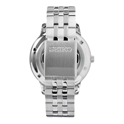 Seiko Classic SRPH87K1 Discover More Automatic Blue Dial Stainless Steel Strap