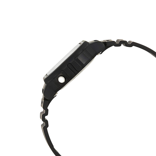 Casio General LA-20WH-1BDF Ladies Digital Dial Black Resin Band