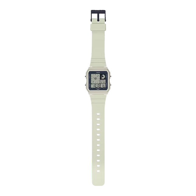 Casio General LF-20W-8ADF Pop Digital Dial Cream Resin Band