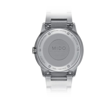 Mido Commander M021.207.11.031.00 Lady Silver Dial Stainless Steel Strap
