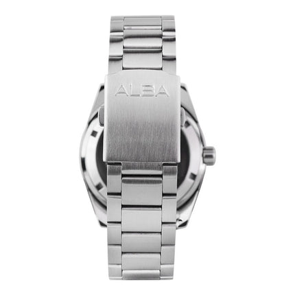 Alba Mechanical AL4289X1 Automatic Men Brown Dial Stainless Steel Strap