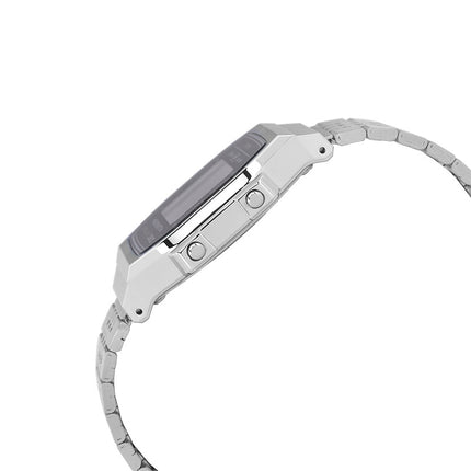 Casio General ABL-100WE-1BDF Vintage Digital Dial Stainless Steel Band