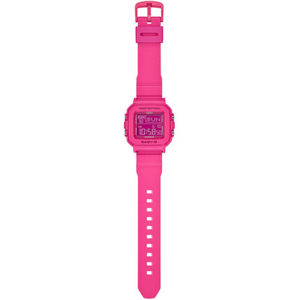 Casio Baby-G + Plus BGD-10K-4DR 30th Anniversary Ladies Digital Dial Pink Resin Band
