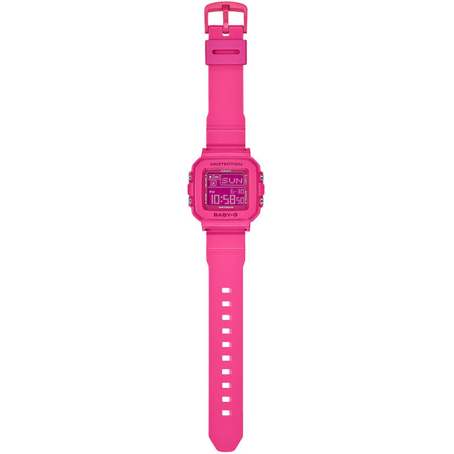 Casio Baby-G + Plus BGD-10K-4DR 30th Anniversary Ladies Digital Dial Pink Resin Band