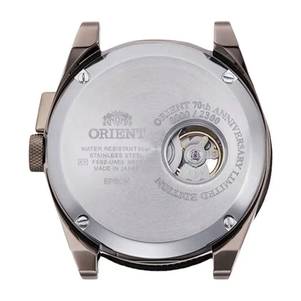 Orient Revival RA-AR0204G Automatic Retro Future Camera Dial Brown Leather Strap Limited Edition