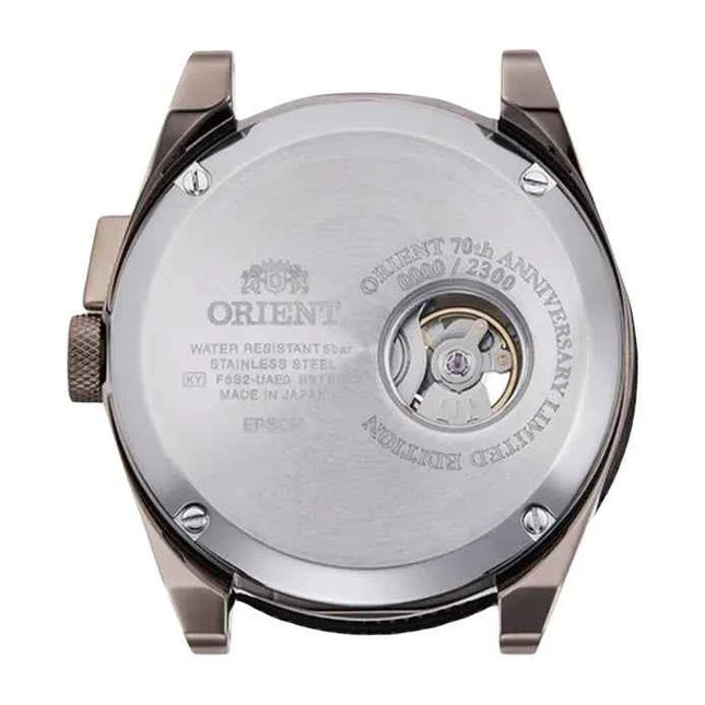 Orient Revival RA-AR0204G Automatic Retro Future Camera Dial Brown Leather Strap Limited Edition