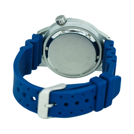 Alba Mechanical AL4251X1 Automatic Man Blue Dial Blue Army Strap