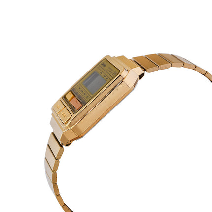 Casio General A120WEG-9ADF ’80s-style Digital Dial Gold Stainless Steel Band
