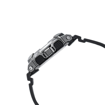 Casio G-Shock Women GM-S110B-8ADR Tough Charm Digital Analog Dial Black Resin Band