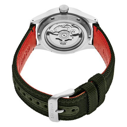 Seiko 5 Sports Flieger SRPH29K1 Field Sports Style Green Dial Green Nylon Strap