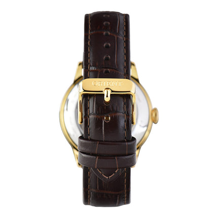 Orient Bambino Classic RA-AC0M01S Automatic Men White Dial Brown Leather Strap