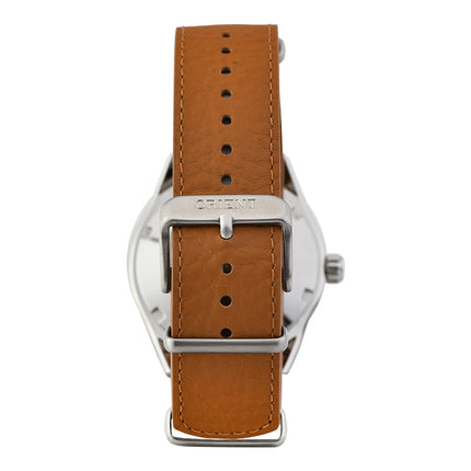 Orient Mako 40 RA-AC0Q05P Men Apricot Dial Brown Leather Strap
