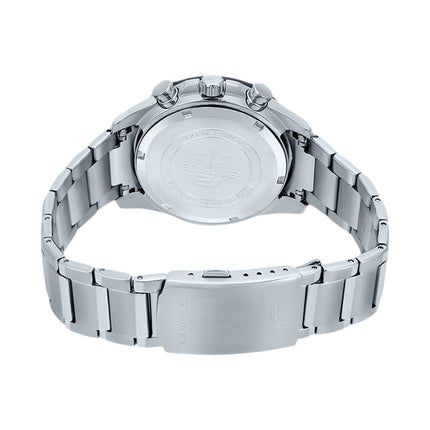 Casio Edifice EQS-900DB-1AVUDF Solar Powered Chronograph Black Dial Stainless Steel Strap