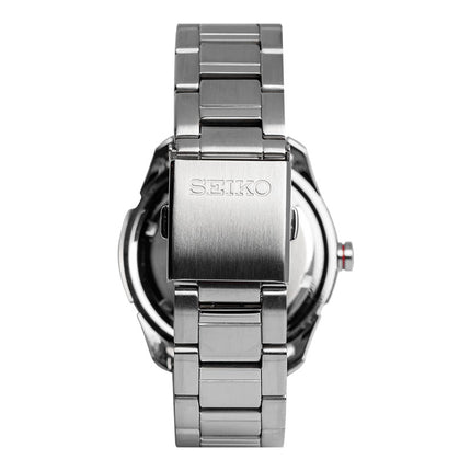 Seiko Solar SNE259P1 Black Dial Stainless Steel Strap