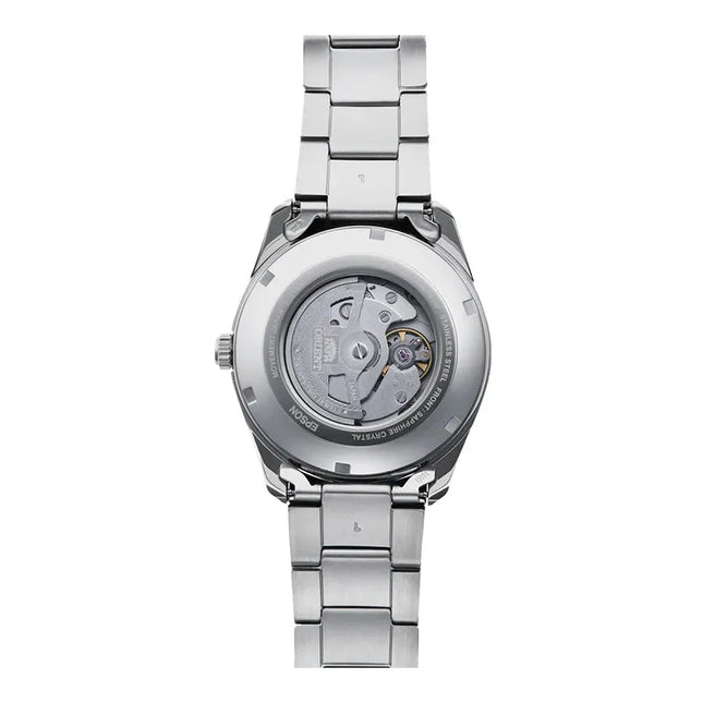 Orient Classic RA-AK0308L Automatic Sun & Moon Blue Dial Stainless Steel Strap