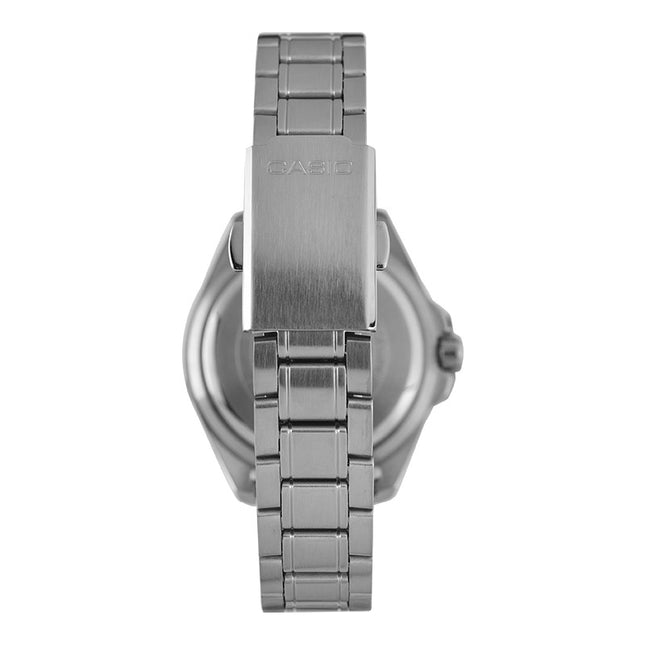 Casio General MDV-10D-1A3VDF Baby Duro Men Black Dial Stainless Steel Band