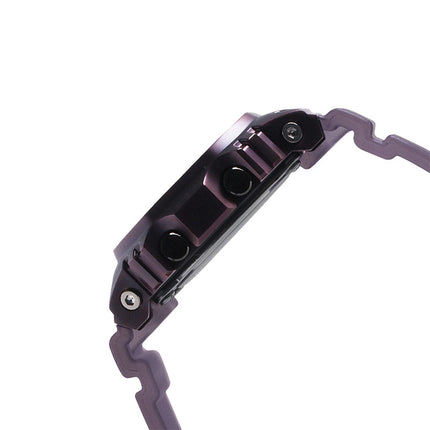 Casio G-Shock GM-S5600MF-6DR Midnight Fog Digital Dial Purple Transparent Resin Band