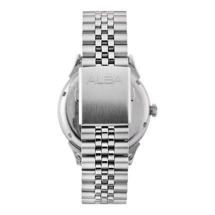 Alba Mechanical AL4235X1 Automatic Men Green Dial Stainless Steel Strap