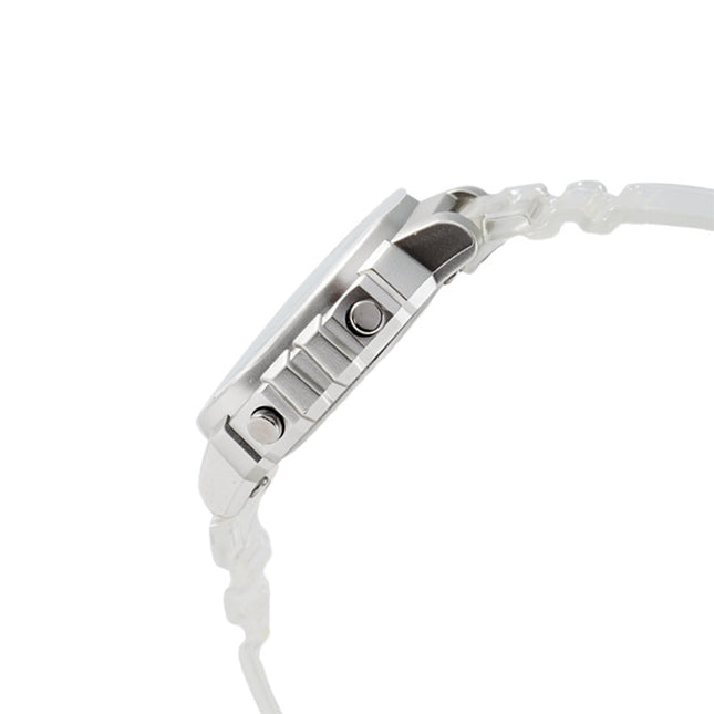 Casio General LA-20WHS-7ADF Digital Dial Transparent Resin Band