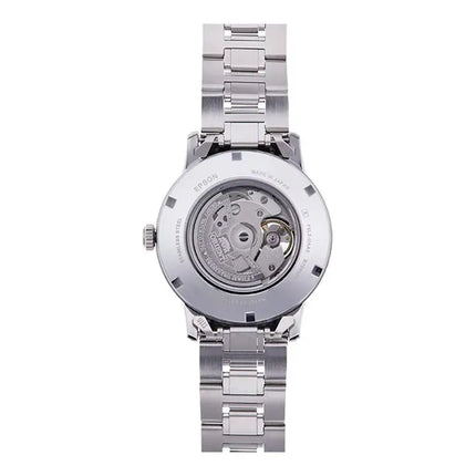 Orient RA-AS0008B Automatic Sun & Moon Black Open Heart Dial Stainless Steel Strap