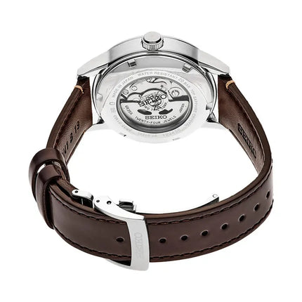 Seiko Prospex SPB251J1 The 1959 Alpinist Modern Re-Interpretation Brown Dial Brown Leather Strap