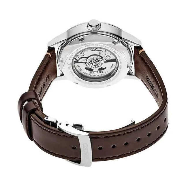 Seiko Prospex SPB251J1 The 1959 Alpinist Modern Re-Interpretation Brown Dial Brown Leather Strap