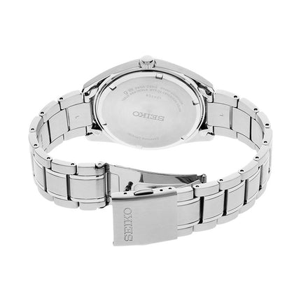 Seiko Classic SUR527P1 Discover More Dress Olive Green Dial Stainless Steel Strap