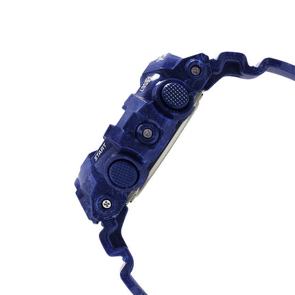 Casio G-Shock GA-700BWP-2ADR Chinese Porcelain Light Blue Digital Analog Dial Navy Blue Resin Band