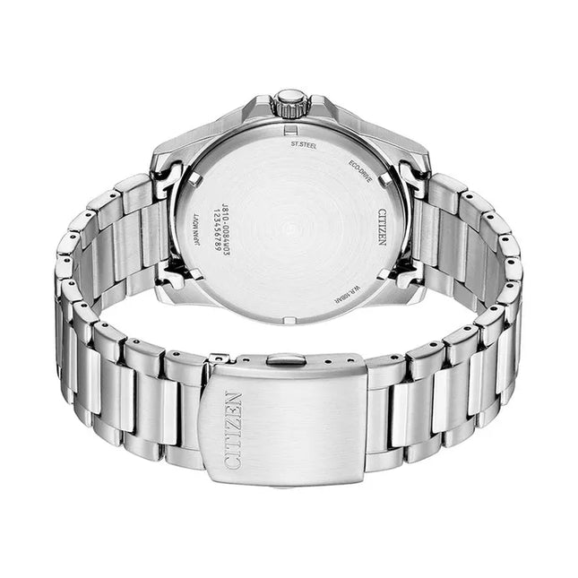 Citizen Eco Drive AW1816-89X Men Yellow Dial Stainless Steel Strap