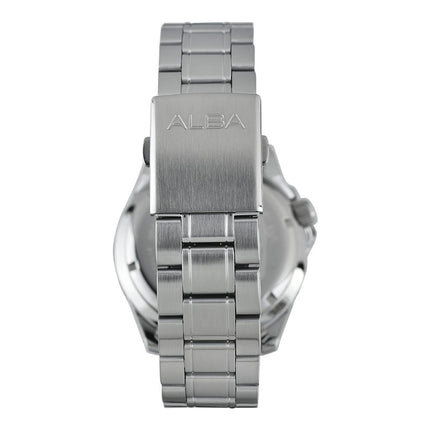 Alba Mechanical AL4721X1 Automatic Men Silver Dial Stainless Steel Strap