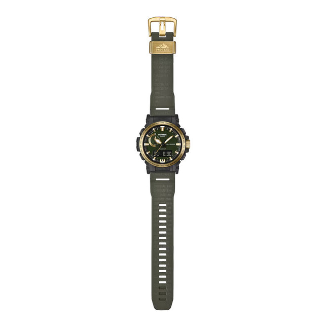 Casio Pro Trek PRW-61ANS-3DR Tough Solar Green Resin Band Unite With Nature 30th Anniversary