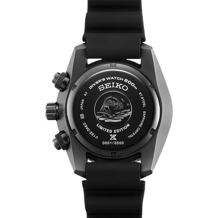 Seiko Prospex SSC761J1 Sumo Ninja Solar Chronograph Black Series Rubber Strap Limited Edition