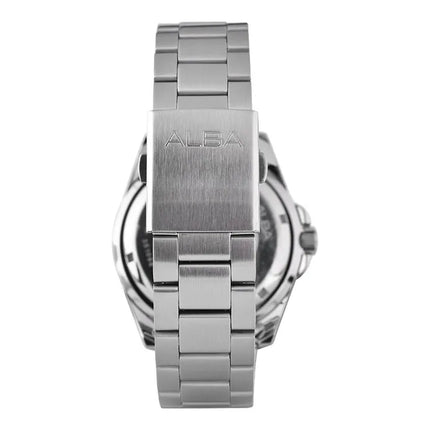 Alba Mechanical AL4491X1 Automatic Silver White Dial Stainless Steel Strap