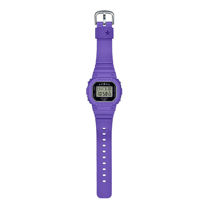Casio G-Shock X ITZY GMD-S5610IT-6DR Ladies Digital Dial Purple Resin Band