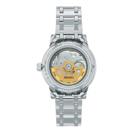 Seiko Presage SRPK61J1 Style60s Crown Chronograph 60th Anniversary St. Steel Strap Limited Edition