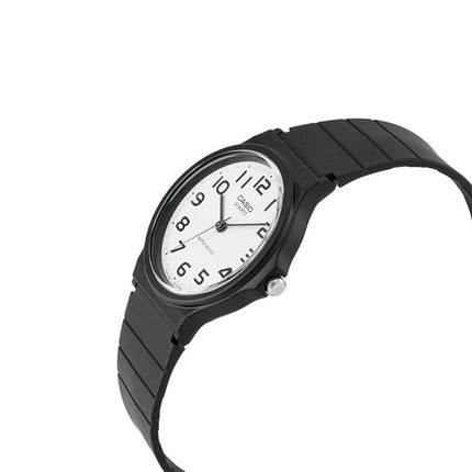 Casio General MQ-24-7B2LDF White Dial Black Resin Band