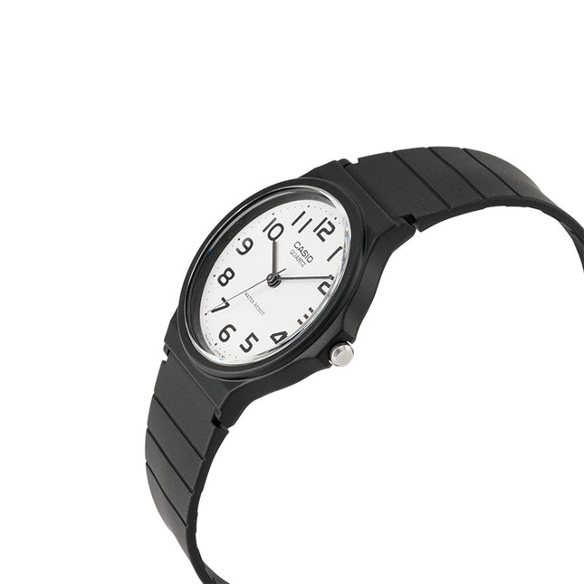 Casio General MQ-24-7B2LDF White Dial Black Resin Band
