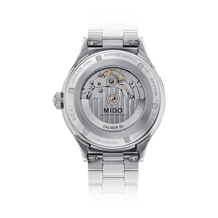 MIDO Multifort Powerwind M040.407.11.057.00 Black Dial Stainless Steel Strap