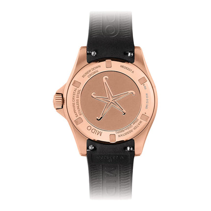 MIDO Ocean Star M026.207.37.056.00 Automatic Black Dial Black Rubber Strap